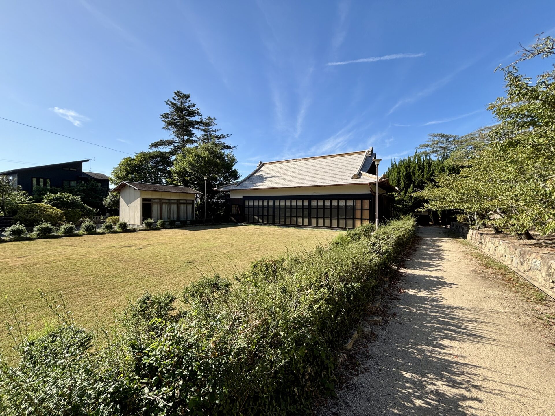 吉備津神社の弓道場（射場）