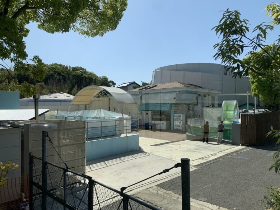 新屋島水族館の眺め