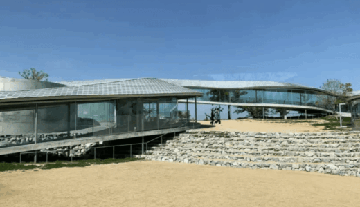 【高松市屋島】展望台のさらに上空へ！？うねる回廊建築「やしまーる」で瀬戸内海の大パノラマ絶景＆屋島寺・れいがん茶屋まで完全踏破レポ！