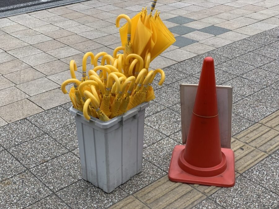 貸出用の傘