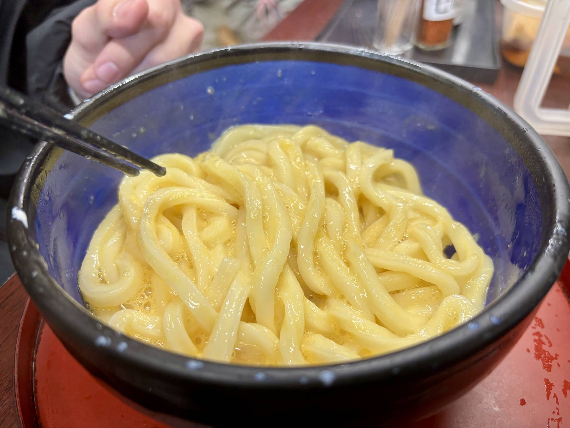 釜玉うどん中（1.5玉）再訪