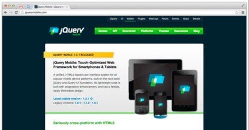 スマホ用フレームワーク jQuery Mobile ( JQM ) のメモ
