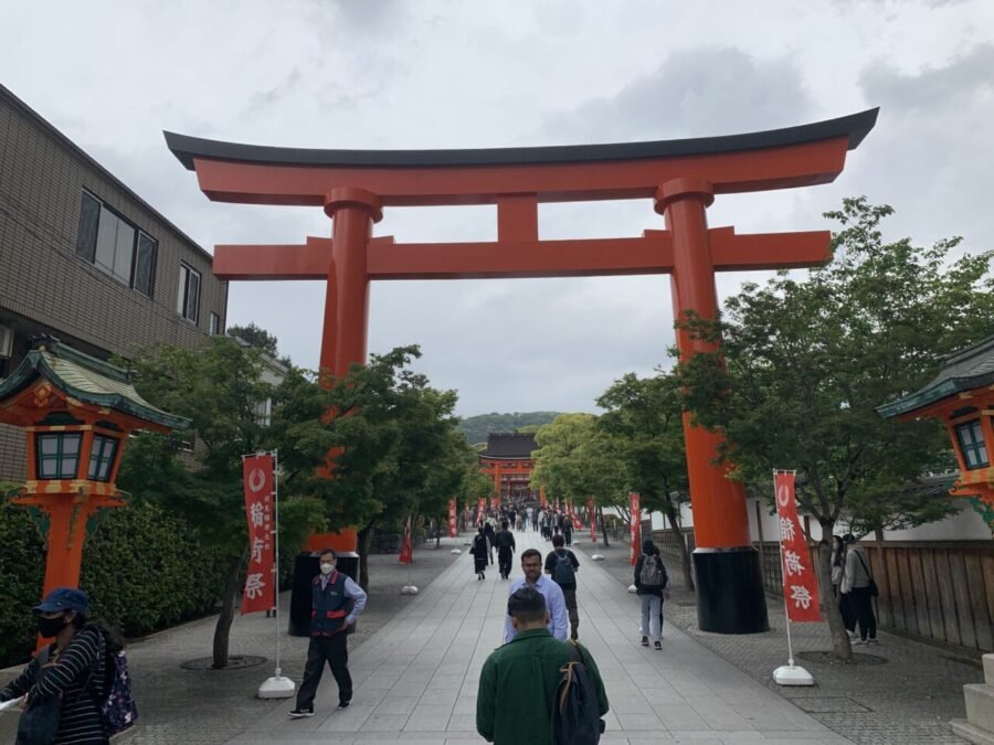 表参道入口の大鳥居