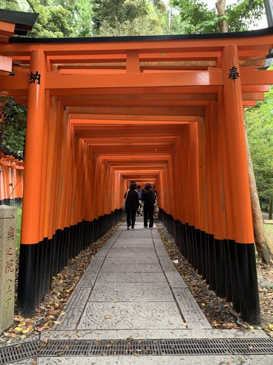千本鳥居の入り口