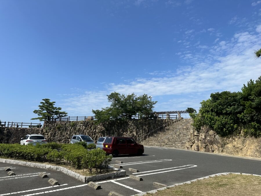 第二展望台の敷地
