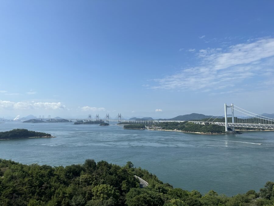 鷲羽山第二展望台からの瀬戸大橋絶景