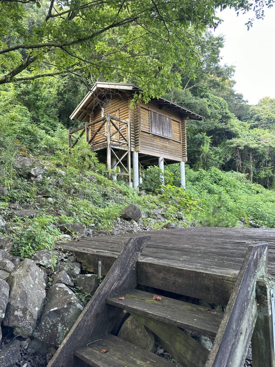 コテージのアップ