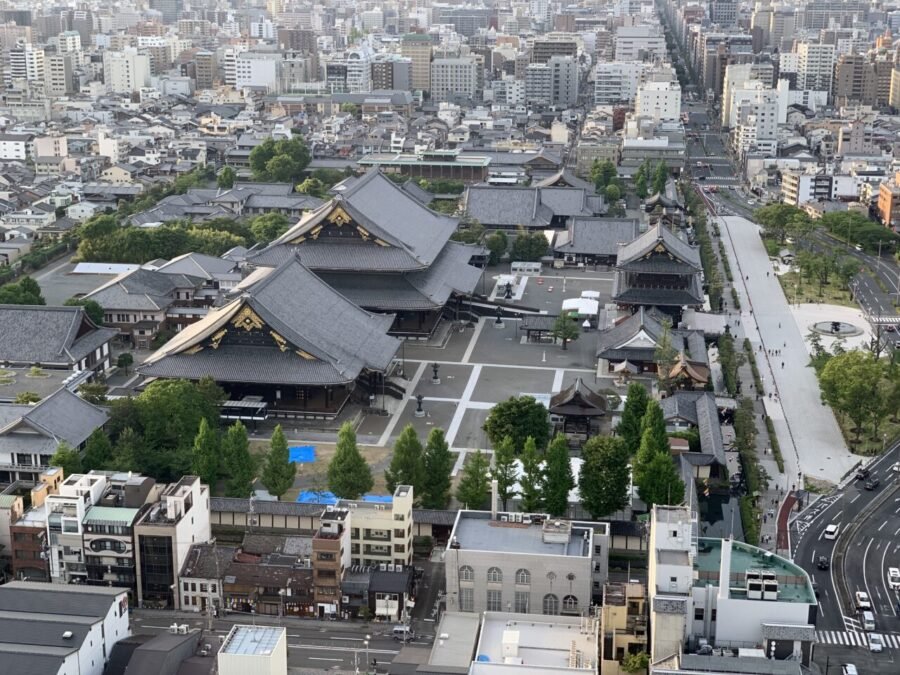 京都タワー展望室からの景色3