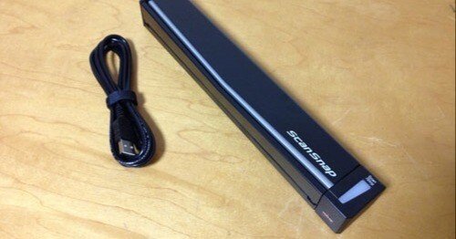 綺麗で簡単に取り込める！ ドキュメントスキャナ ScanSnap S1100 購入！