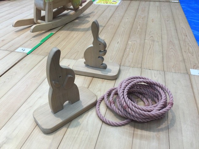 木製輪投げ