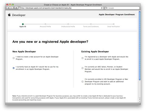 iOS Developer Program