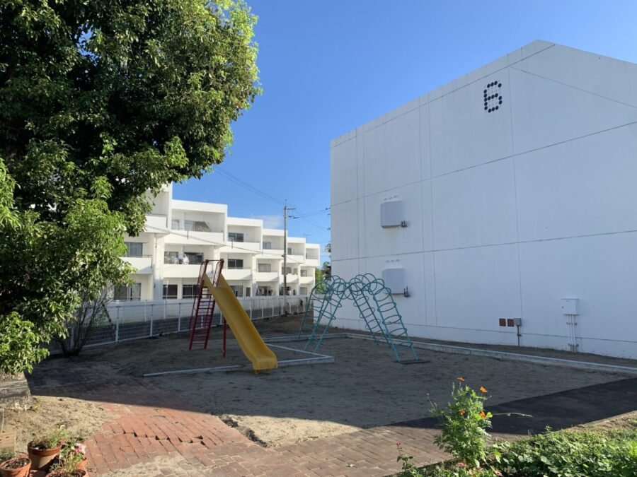すべり台と雲梯