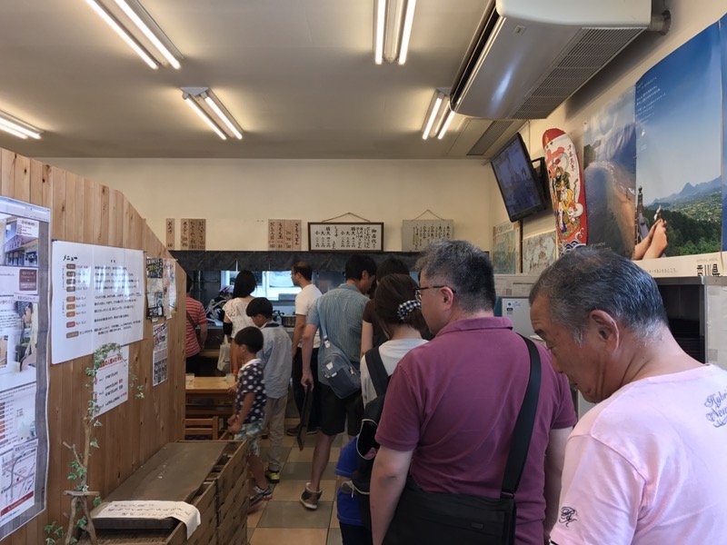 宮武うどんの店内
