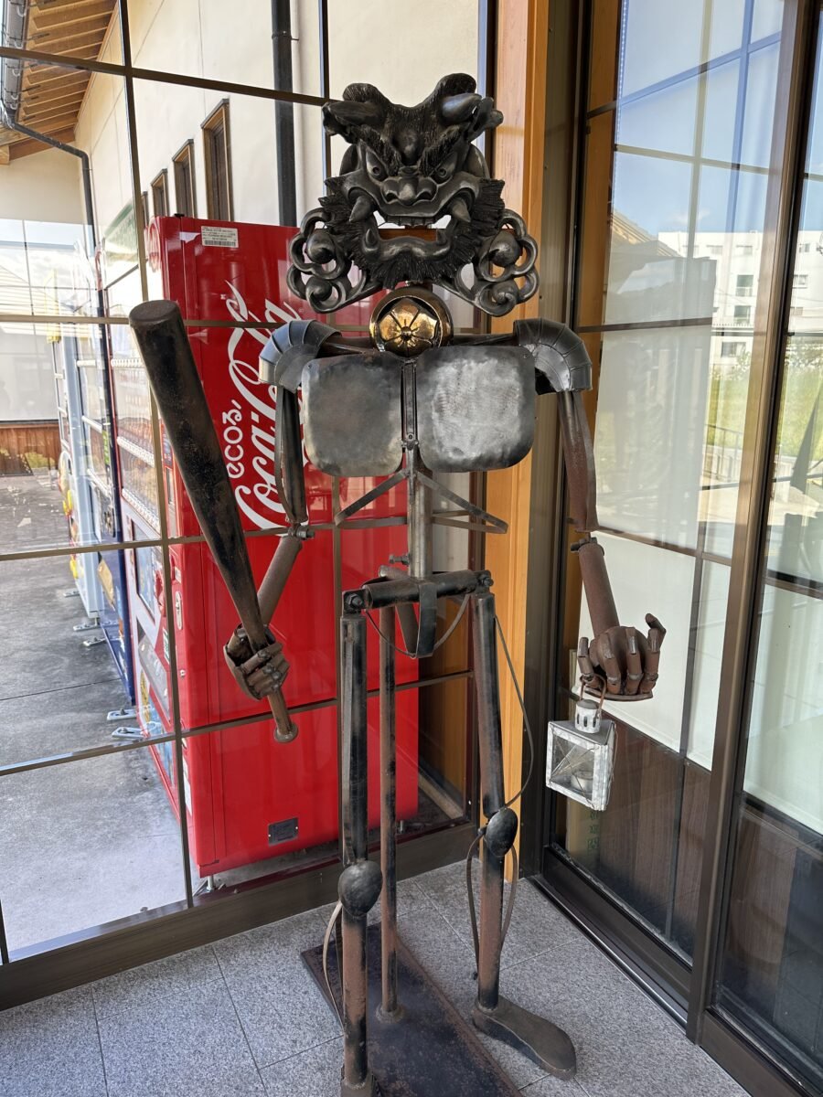 鬼のオブジェ