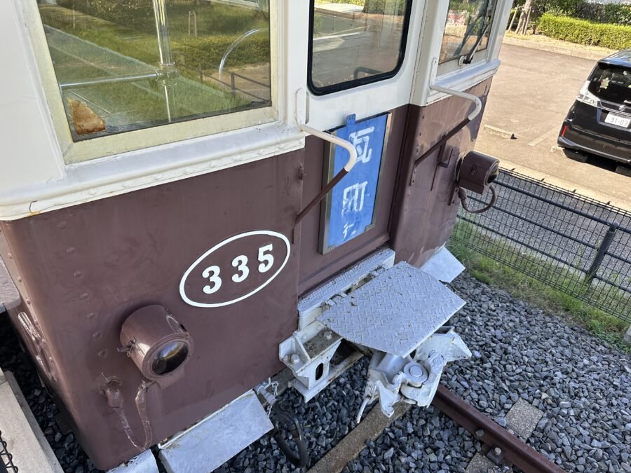 瓦町行きの行先板