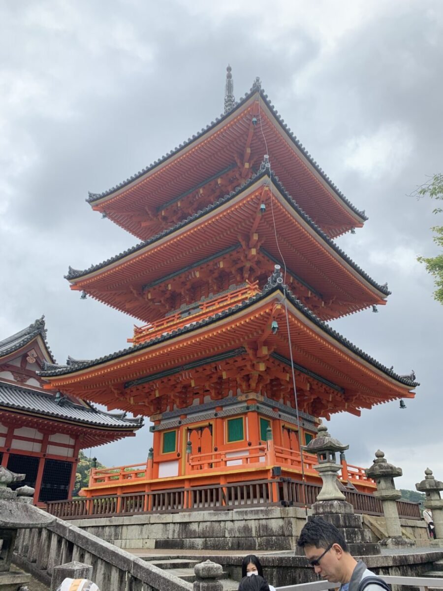 清水寺の三重塔