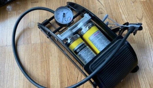 精密機器のホコリを吹き飛ばすエアダスターの代用品は自転車用の空気入れで充分！