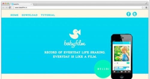 [ babyfilm ] 毎日２秒の動画撮影で感動の成長記録ムービーが作れる iPhone アプリ