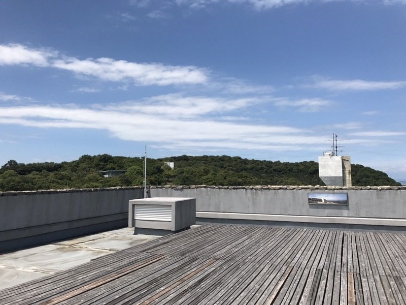 屋上展望台の様子