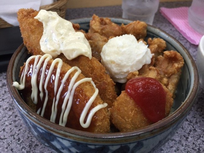 ミックス丼