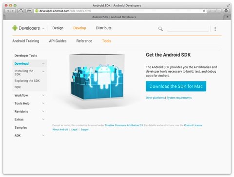 Mac ti android sdk 01