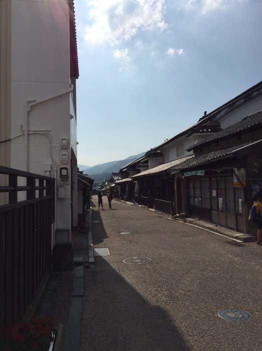 うだつの町並みの美しい景観
