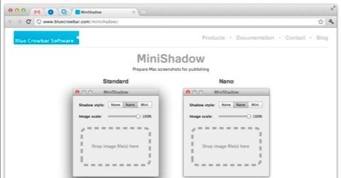 スクリーンショットの影の幅を調整する Mac アプリ [ MiniShadow ] が心地良い件