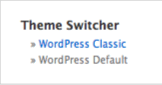 [ Theme Switcher ] - 閲覧者がテーマ変更できる WordPress プラグイン