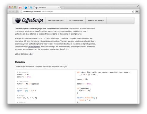 Coffeescript