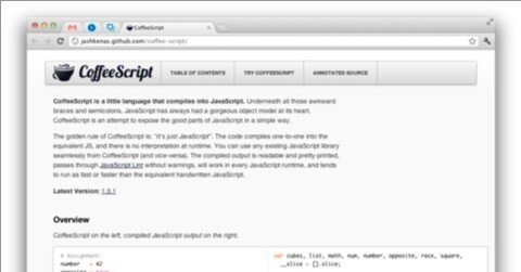 CoffeeScript のインストール・使い方 ( Mac 篇 )