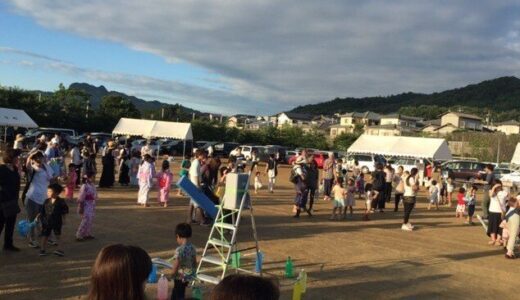 次女が通う香川県高松市の「つくし幼稚園」で夏祭りがありました。