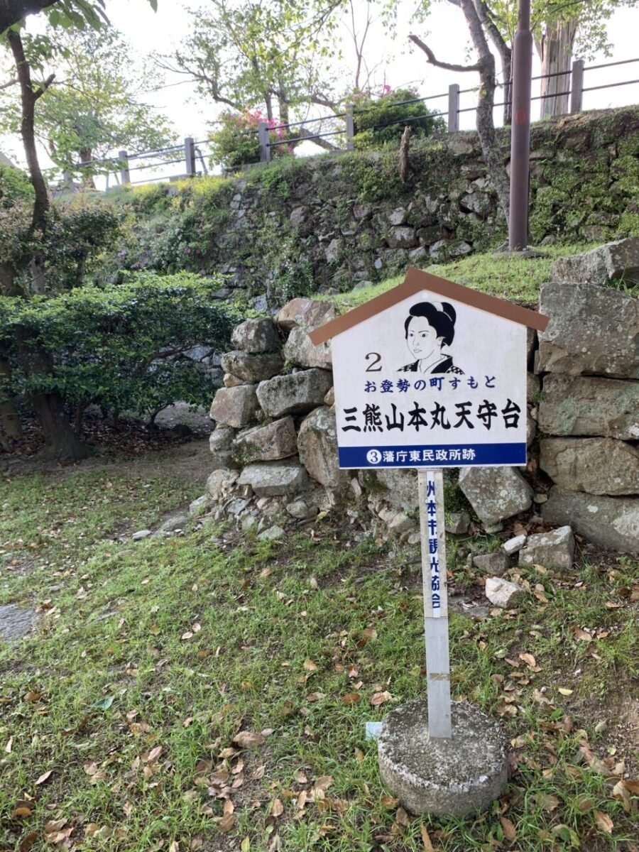お登勢の町すもとの看板
