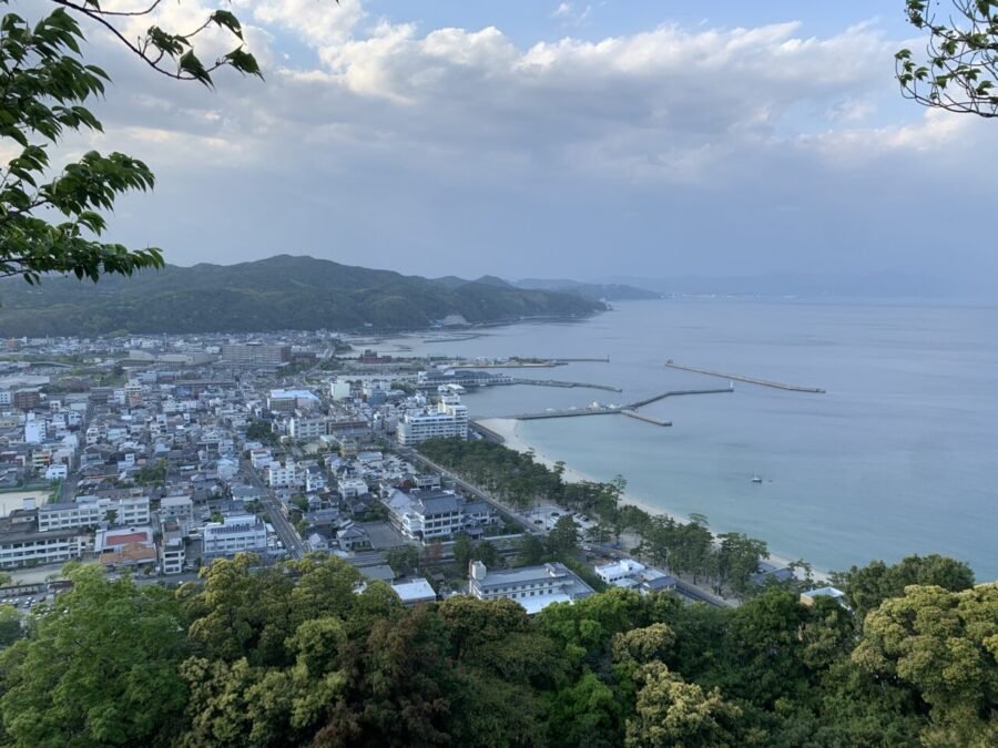 天守閣から見た景色1
