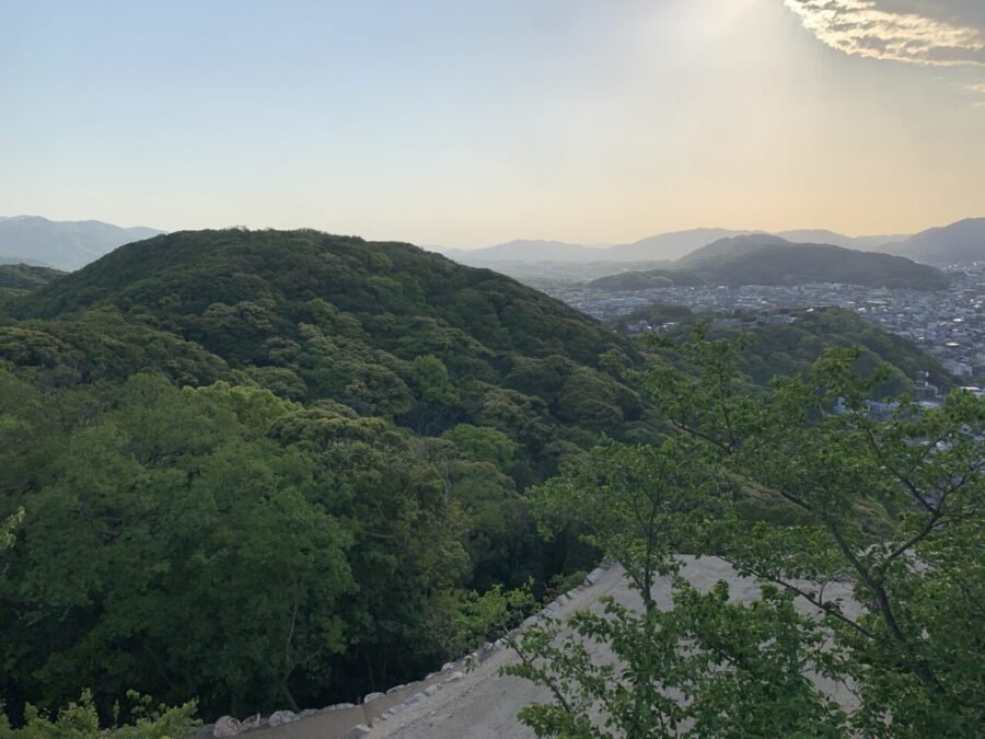 天守閣から見た景色2