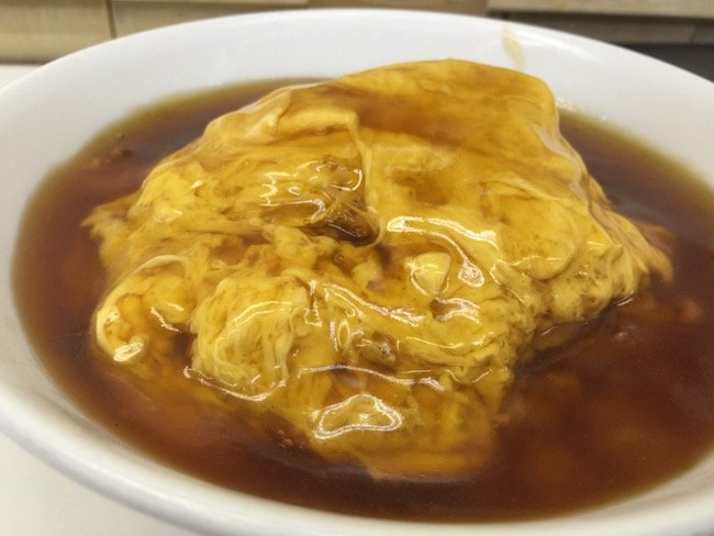 天津飯スープ付き
