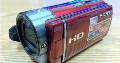 SONY のデジタルビデオカメラ HDR-CX180 購入